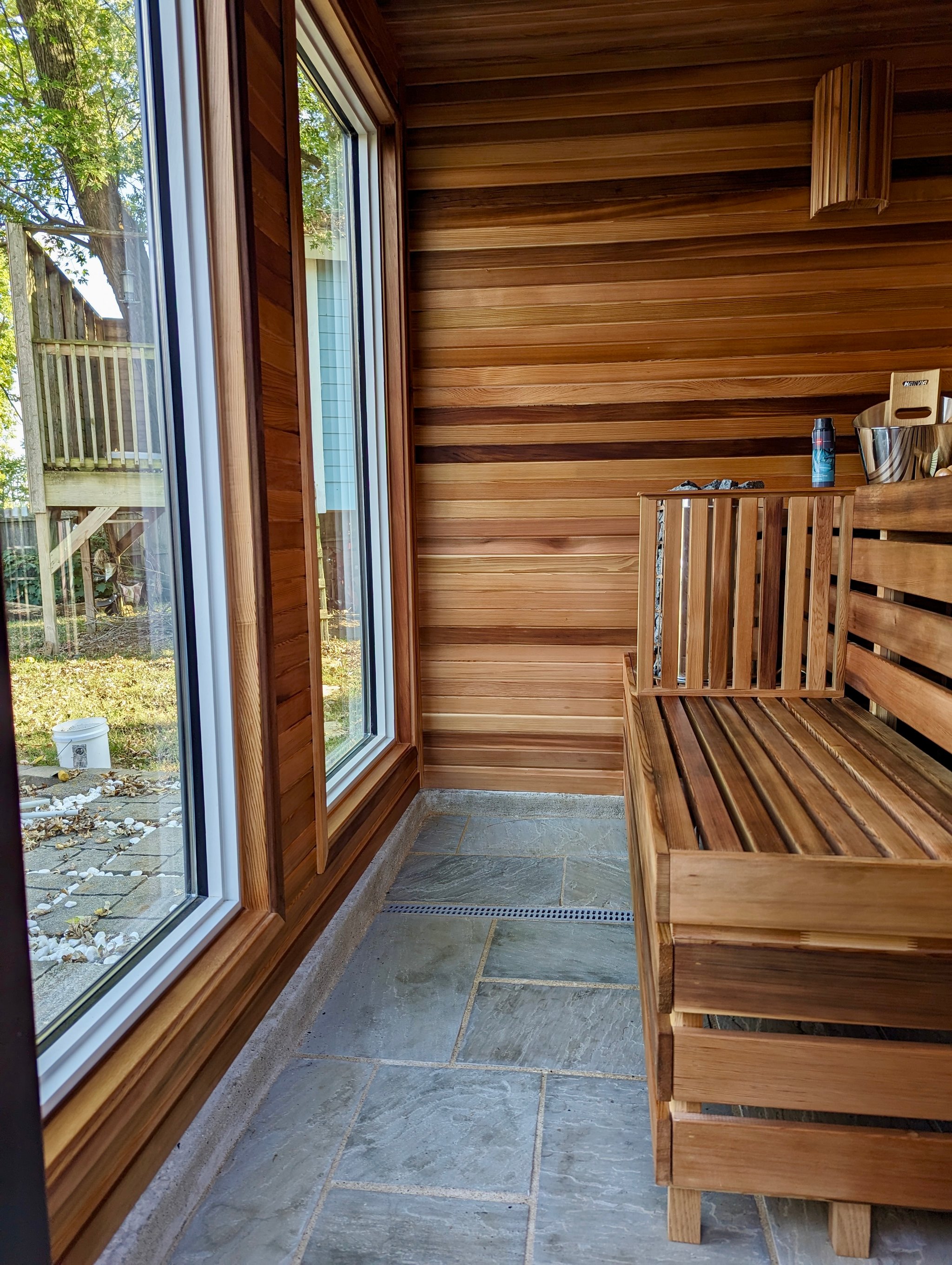 Custom Cedro Sauna precut kit real customer example review