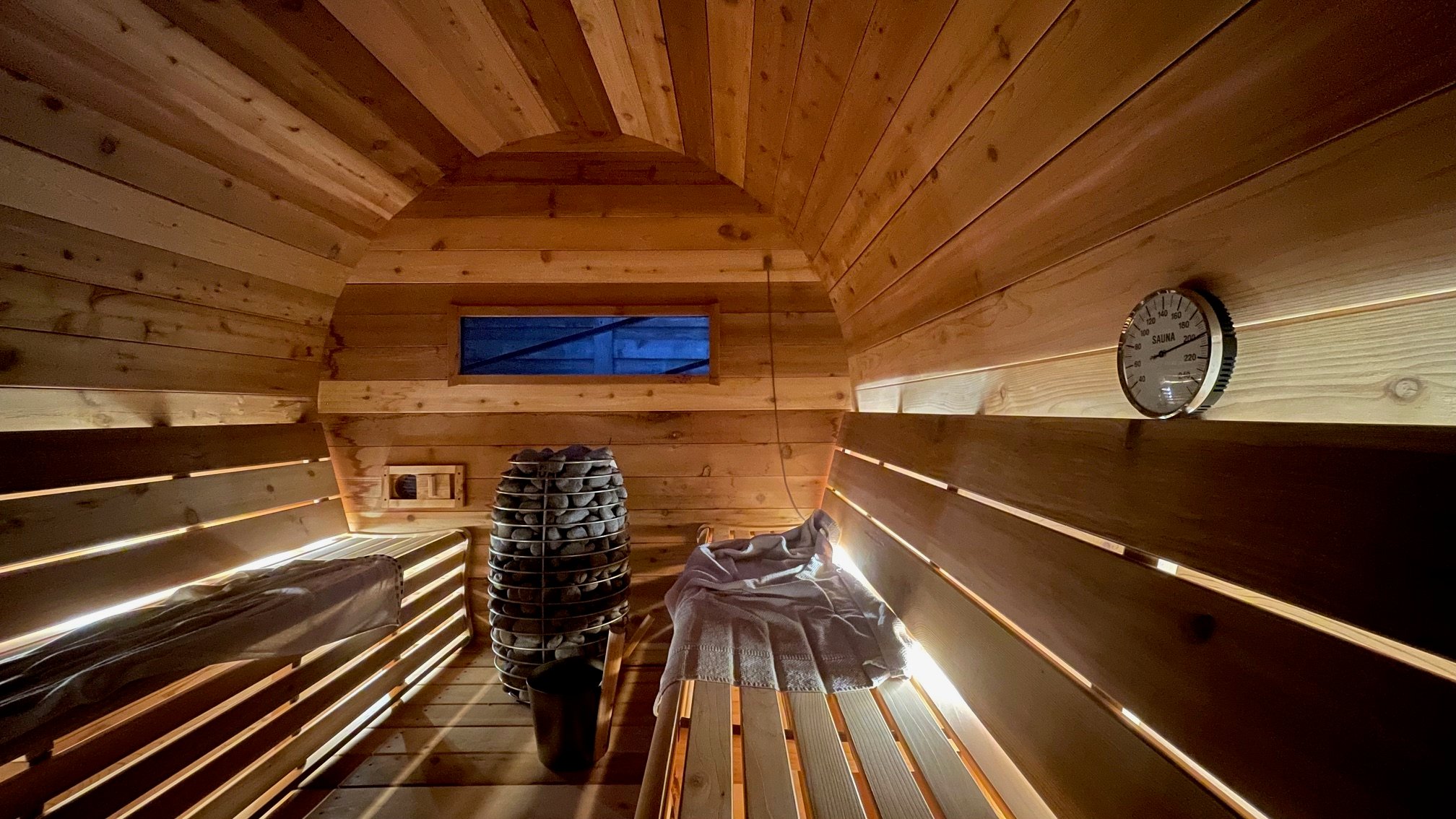 The Best Heater for a Barrel Sauna? An Experiment