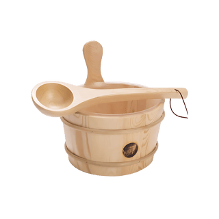 Sauna Buckets and Ladles