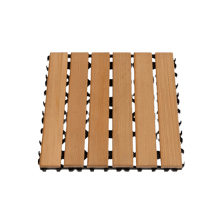 11'' x 11'' Cedar Floor Mat - The Sauna Place