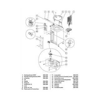 Finlandia / Harvia Part # FH157 or ZSA-100 Axle Rod for timer or vent operation - The Sauna Place