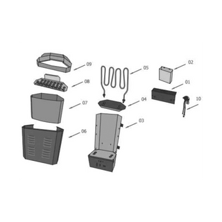 Saunacore Part#HTR001 Aluminum Legs - The Sauna Place