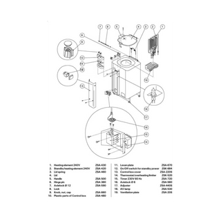 Finlandia / Harvia Part # FH118 or ZSA-220 Control Compartment Cover on side (metal) for AV heaters. - The Sauna Place