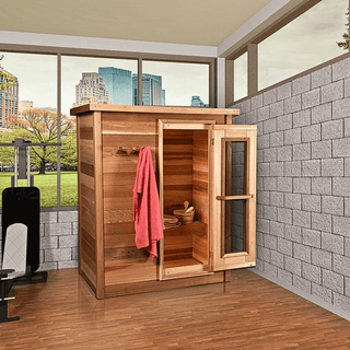 Dundalk – 6’x8′ Indoor Cabin Sauna - The Sauna Place