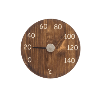 4Living Sauna Thermometer Round - The Sauna Place