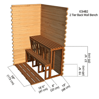 Dundalk – 4’x6′ Indoor Cabin Sauna - The Sauna Place