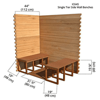 Dundalk – 4’x6′ Indoor Cabin Sauna - The Sauna Place