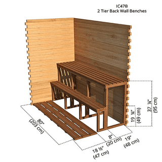 Dundalk – 4’x7′ Indoor Cabin Sauna - The Sauna Place