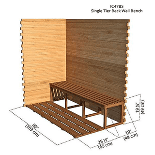 Dundalk – 4’x7′ Indoor Cabin Sauna - The Sauna Place