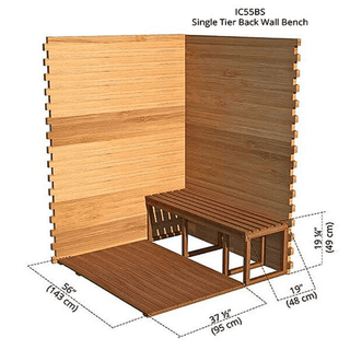 Dundalk – 5’x5′ Indoor Cabin Sauna - The Sauna Place