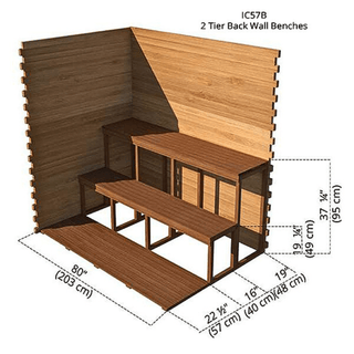 Dundalk – 5’x7′ Indoor Cabin Sauna - The Sauna Place