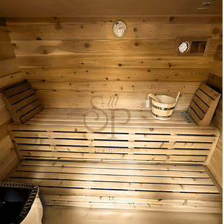 Heritage™ 4 People 7' x 7' Cabin Sauna - The Sauna Place