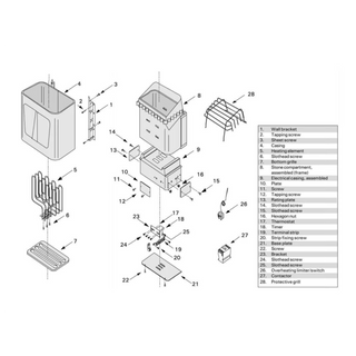 Finlandia / Harvia Part # F59 3 Pole 35 amp Contactor (note: for FX & FL 303 Contactor) - The Sauna Place