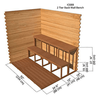 Dundalk – 6’x8′ Indoor Cabin Sauna - The Sauna Place