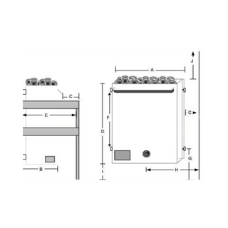 E2-24 Hr Control for Electric Heaters - The Sauna Place