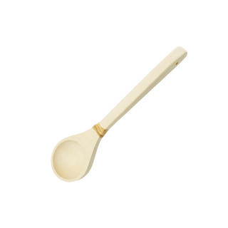 Aspen Ladle/Dipper with Rattan Handle 16″ - The Sauna Place