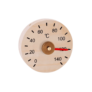 Aspen Round Thermometer F (3 1/4″ diameter) - The Sauna Place