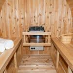 Dundalk Canadian Timber Serenity MP Barrel Sauna - The Sauna Place