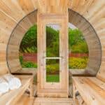 Dundalk Canadian Timber Tranquility MP Barrel Sauna - The Sauna Place