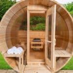 Dundalk Canadian Timber Tranquility MP Barrel Sauna - The Sauna Place