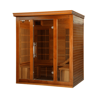 HeatWave Cedar Elite 3-4 Person Infrared Sauna - The Sauna Place