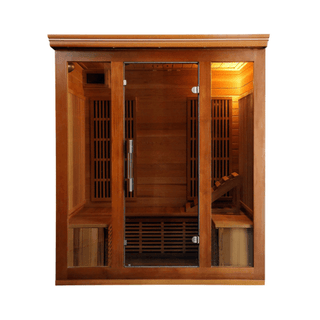 HeatWave Cedar Elite 4-5 Person Infrared Sauna - The Sauna Place