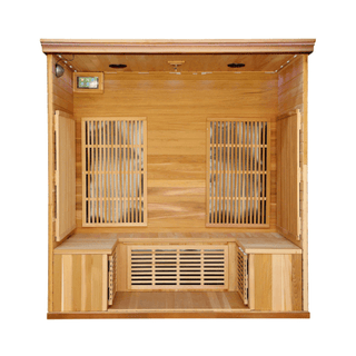 HeatWave Cedar Elite 4-5 Person Infrared Sauna - The Sauna Place