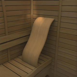 Cedar Wave Sauna Backrest (15 11/32” x 33 17/64”) - The Sauna Place