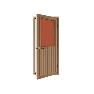 Cedar Sauna Door with Bronze Glass - The Sauna Place