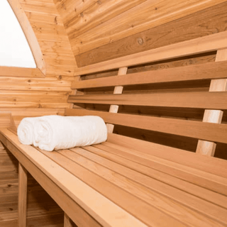 Dundalk 6′ x 8′ POD Knotty Cedar Sauna - The Sauna Place