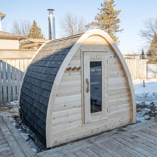 Dundalk Canadian Timber MiniPOD Sauna - The Sauna Place