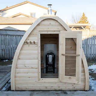 Dundalk Canadian Timber MiniPOD Sauna - The Sauna Place