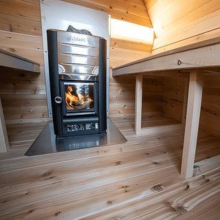 Dundalk Canadian Timber MiniPOD Sauna - The Sauna Place