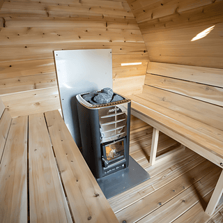 Dundalk Canadian Timber MiniPOD Sauna - The Sauna Place