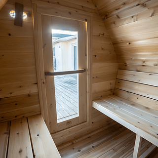 Dundalk Canadian Timber MiniPOD Sauna - The Sauna Place