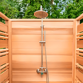 Dundalk – Cloudburst Outdoor Shower - The Sauna Place