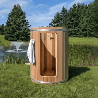 Dundalk – Rainbow Barrel Outdoor Shower - The Sauna Place