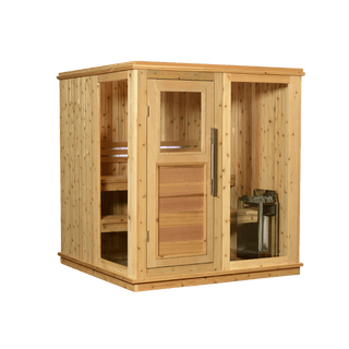 Almost Heaven Grayson 4 Person Indoor Sauna - The Sauna Place