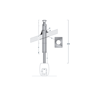 HUUM Barrel Chimney Kit - The Sauna Place