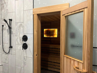 Custom Indoor Cedro Sauna™ The Hamptons 6’x10’ cut to your precise dimensions