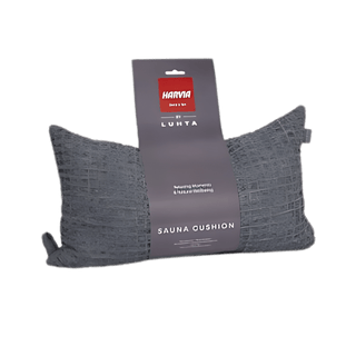 Harvia - Sauna Pillow (22 x 40cm) Gray - The Sauna Place