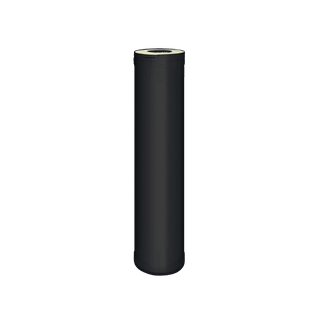 Harvia Black Steel Chimney Extension 1M (39 5/8”) - The Sauna Place