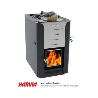 Harvia 20 ES Pro Wood Burning Sauna Stove - The Sauna Place