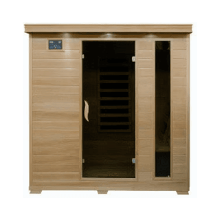 Monticello 4 Person Carbon Infrared Sauna - The Sauna Place