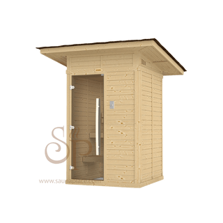 Heritage™ 2 Person Outdoor Sauna 1000-A - The Sauna Place