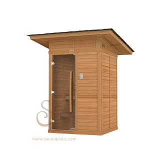 Heritage™ 2 Person Outdoor Sauna 1000-B - The Sauna Place