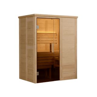 Almost Heaven Hillsboro 2-Person Prebuilt Sauna - The Sauna Place