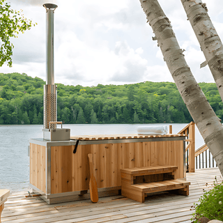 Leisurecraft – The Cascade Cedar Hot Tub - The Sauna Place