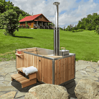 Leisurecraft – The Cascade Cedar Hot Tub - The Sauna Place