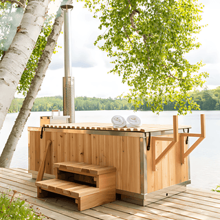 Leisurecraft – The Cascade Cedar Hot Tub - The Sauna Place